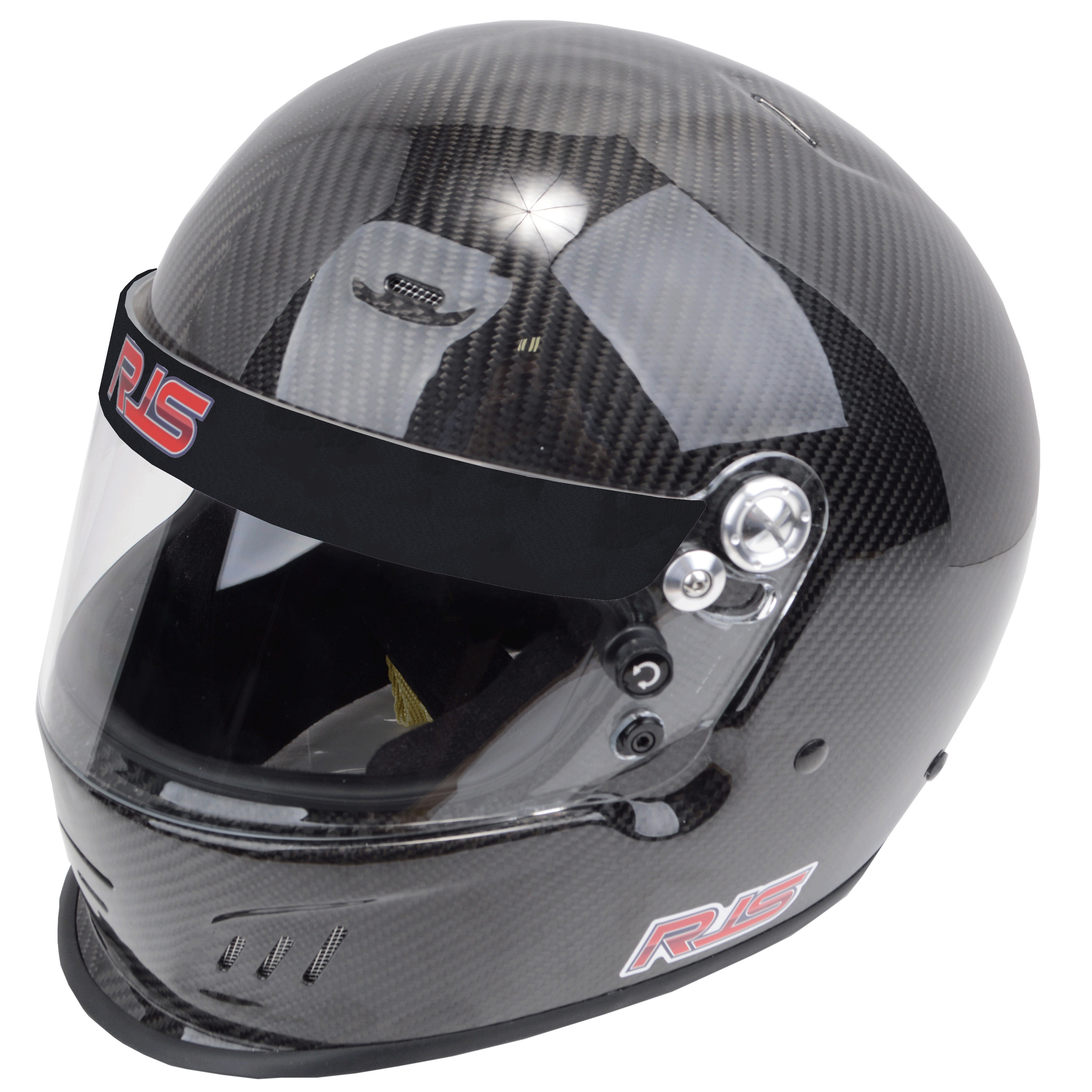 RJS ELITE PRO HELMET FULL FACE CARBON FIBER